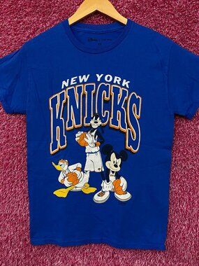 Junk Food Clothing X Disney New York Knicks Mickey Squad T-Shirt XS